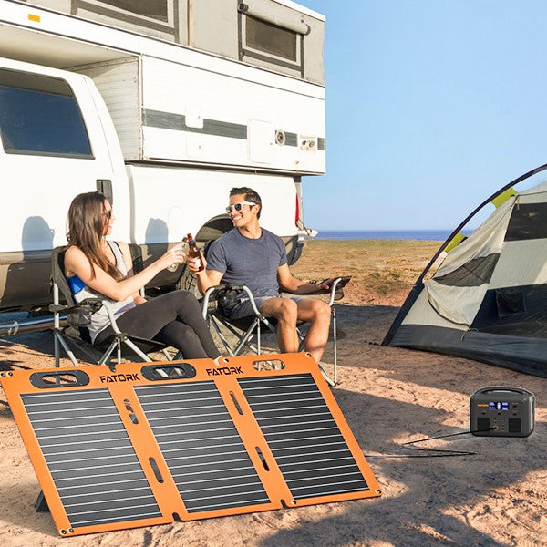Get More Power for Less with FATORK's 100W Portable Solar Panel